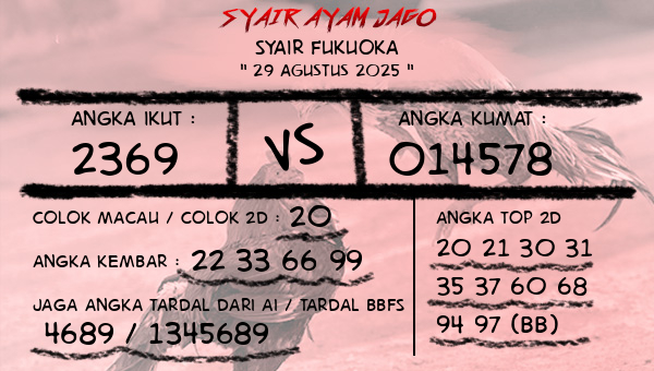  - Syair Fukuoka