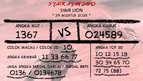  - Syair Lyon