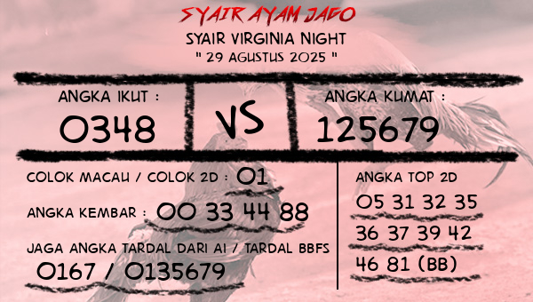  - Syair Virginia Night