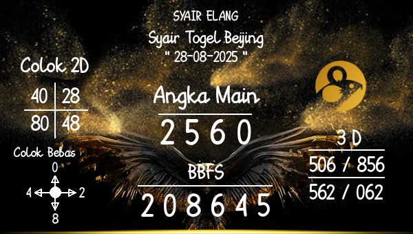 SYAIR ELANG - Syair Togel Beijing