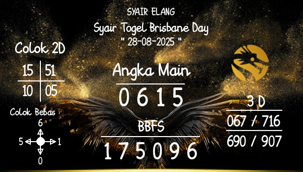 SYAIR ELANG - Syair Togel Brisbane Day