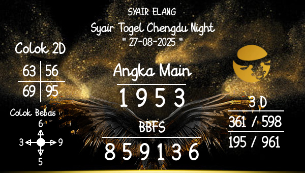 SYAIR ELANG - Syair Togel Chengdu Night