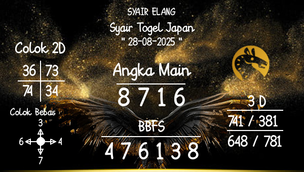 SYAIR ELANG - Syair Togel Japan