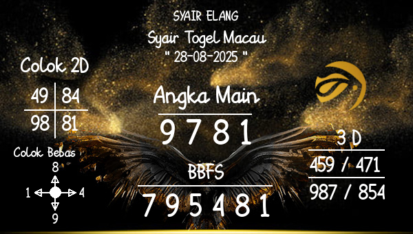 SYAIR ELANG - Syair Togel Macau