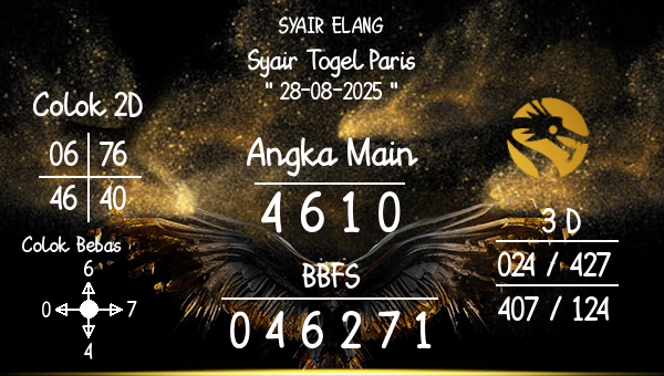 SYAIR ELANG - Syair Togel Paris