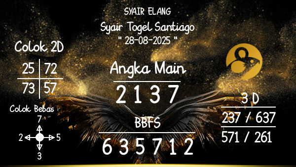 SYAIR ELANG - Syair Togel Santiago