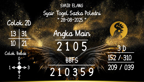 SYAIR ELANG - Syair Togel Sazka Poledni