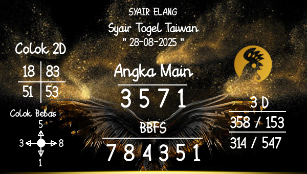 SYAIR ELANG - Syair Togel Taiwan