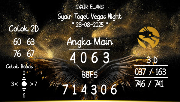 SYAIR ELANG - Syair Togel Vegas Night