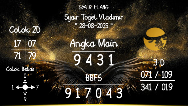 SYAIR ELANG - Syair Togel Vladimir