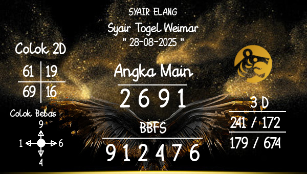 SYAIR ELANG - Syair Togel Weimar