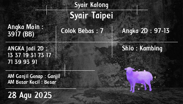 Syair Kalong - Syair Taipei