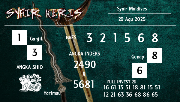  - Syair Maldives