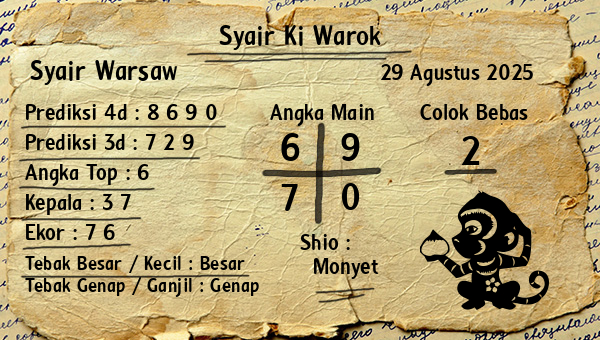 Syair Ki Warok - Syair Warsaw