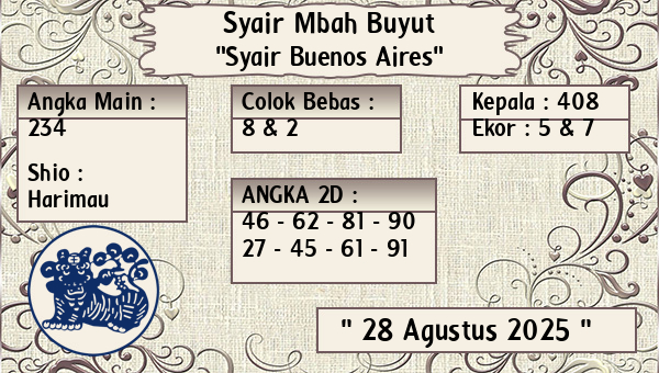 Syair Mbah Buyut - Syair Buenos Aires
