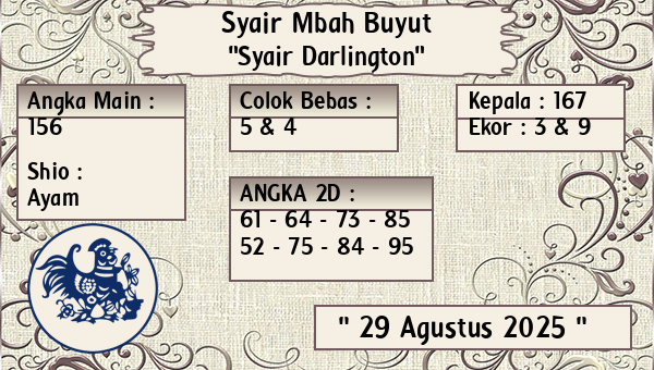 Syair Mbah Buyut - Syair Darlington