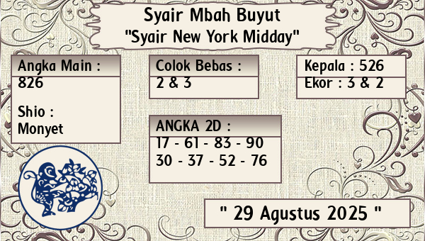 Syair Mbah Buyut - Syair New York Midday