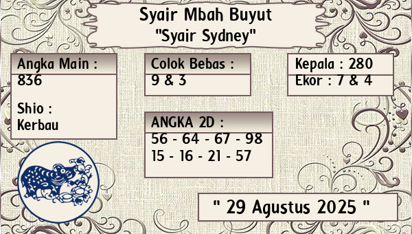 Syair Mbah Buyut - Syair Sydney