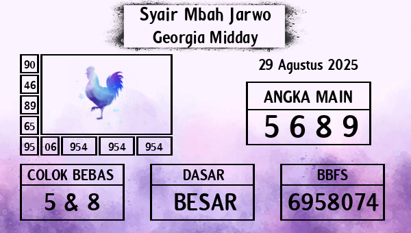 Syair Mbah Jarwo - Georgia Midday