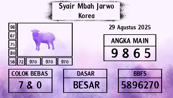 Syair Mbah Jarwo - Korea