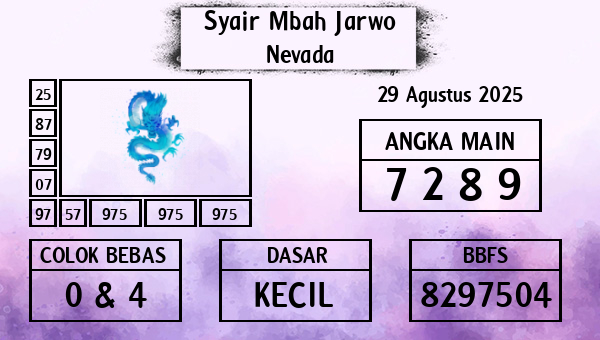 Syair Mbah Jarwo - Nevada