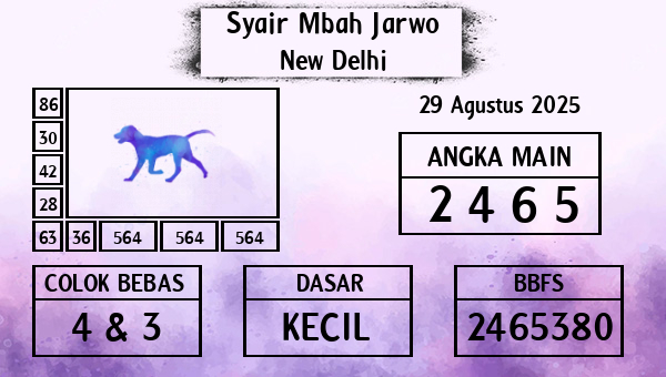Syair Mbah Jarwo - New Delhi