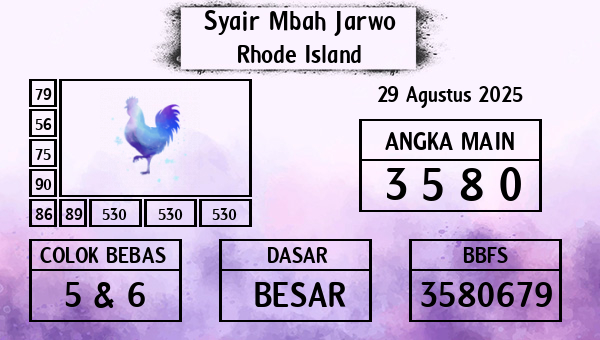 Syair Mbah Jarwo - Rhode Island