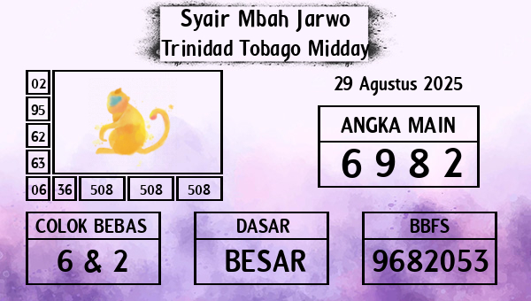 Syair Mbah Jarwo - Trinidad Tobago Midday