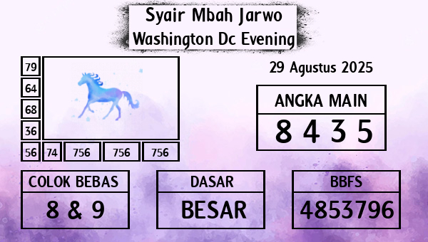 Syair Mbah Jarwo - Washington Dc Evening