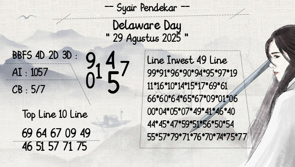 Syair Pendekar - Delaware Day