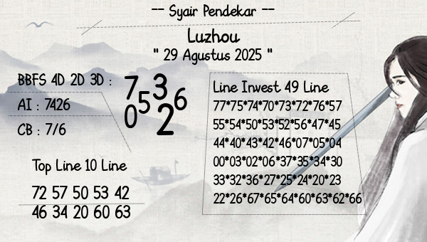 Syair Pendekar - Luzhou