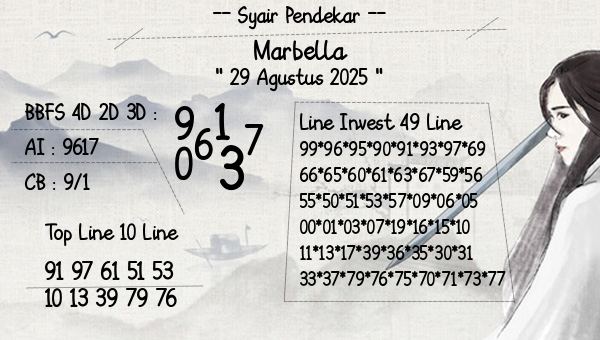 Syair Pendekar - Marbella