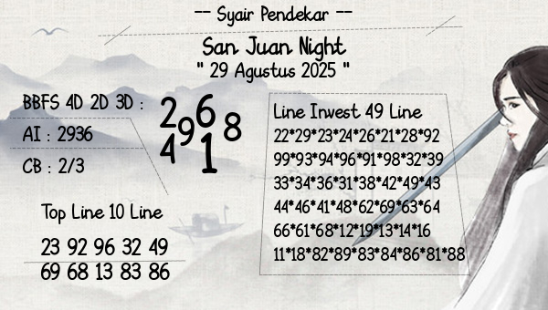 Syair Pendekar - San Juan Night
