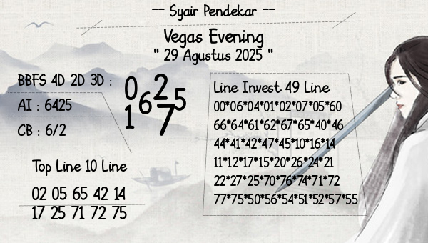 Syair Pendekar - Vegas Evening