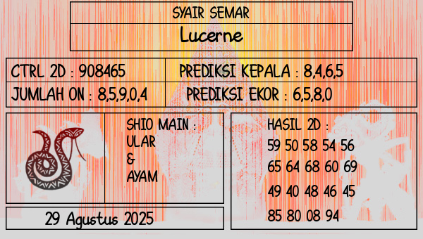 SYAIR SEMAR - Lucerne