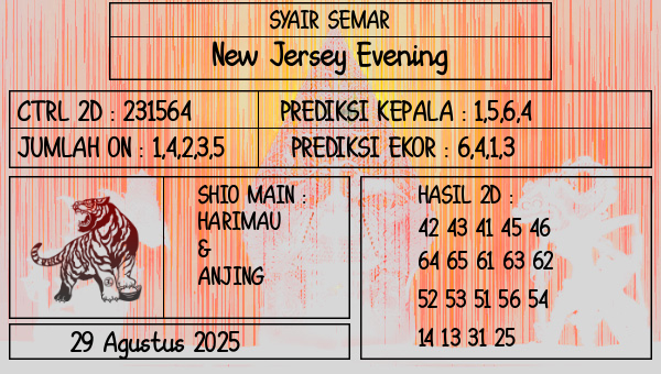 SYAIR SEMAR - New Jersey Evening