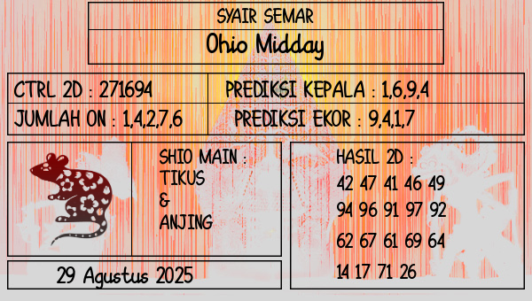 SYAIR SEMAR - Ohio Midday