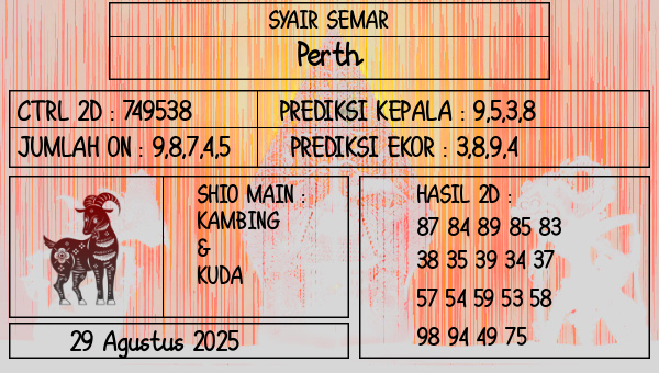SYAIR SEMAR - Perth
