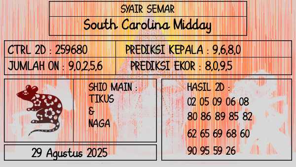 SYAIR SEMAR - South Carolina Midday