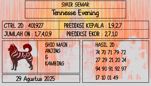 SYAIR SEMAR - Tennesse Evening