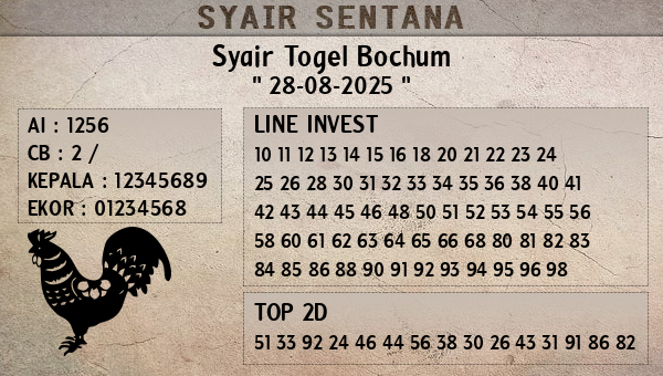  - Syair Togel Bochum