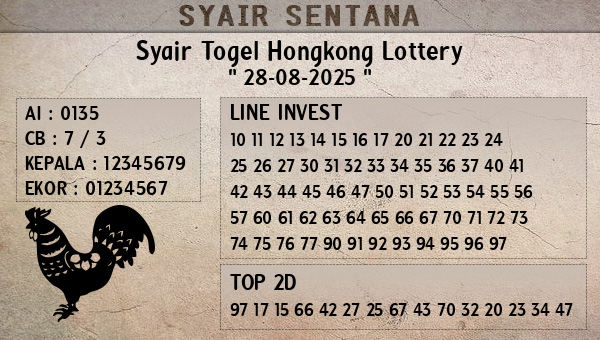  - Syair Togel Hongkong Lottery