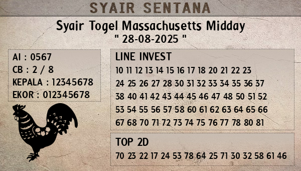  - Syair Togel Massachusetts Midday