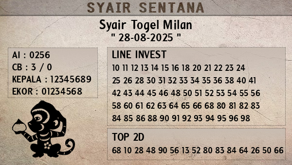  - Syair Togel Milan