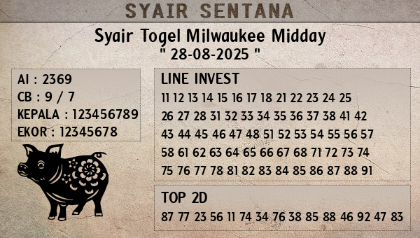  - Syair Togel Milwaukee Midday