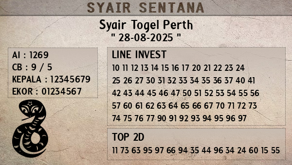  - Syair Togel Perth
