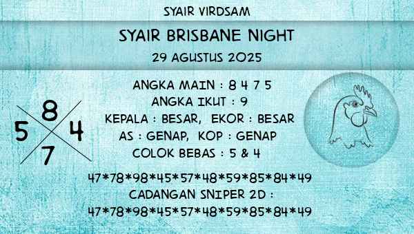 Syair Virdsam - Syair Brisbane Night