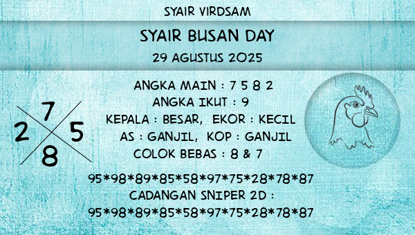 Syair Virdsam - Syair Busan Day