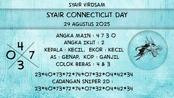 Syair Virdsam - Syair Connecticut Day
