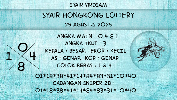 Syair Virdsam - Syair Hongkong Lottery